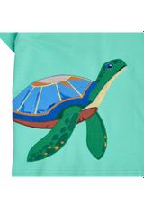 Green Cotton T-Shirt gruen 86 - 2