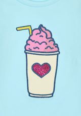 Fred s World by Green Cotton Langarmshirt Unifarben hellblau 104 - 2