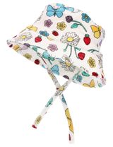 Villervalla Mütze Blume weiß - 1