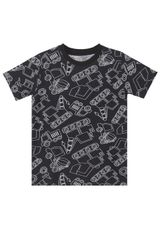 Denokids Print schwarz 110 - 1
