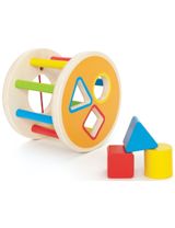 Hape 4 Teile Steckspiel 14x14x11 cm 12+ Monate bunt - 0