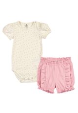 Green Cotton Baby set creme 56 - 0