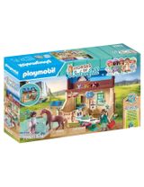 Playmobil 164 Teile PLAYMOBIL® Reittherapie & Tierarztpraxis Horses of Waterfall 29x24x23,5 cm 5+ Jahre bunt - 1