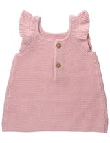 Rock A Bye Baby Boutique 2 Teile Set Herz Strick rosa - 3