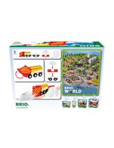 Brio 5 Teile Holzeisenbahn Schneeräumzug World CE-zertifiziert 12,6x4,6x13 cm 3+ Jahre rot - 5