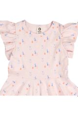 Green Cotton Kleid rosa 86 - 2