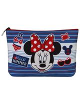 Disney Trousse de toilette Minnie Mouse Rayures Bleu - 1