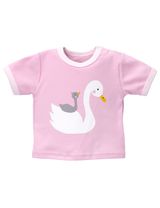 Baby Sweets T-shirt Cygne Lovely Swan Blanc - 0