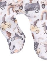 NINI Hose Tiere weiß 62 (0-3 Monate) - 2