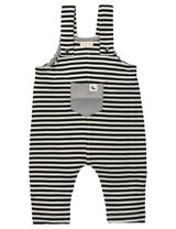 Turtledove London Latzhose Streifen weiß 104/110 (4-5 Jahre) - 0