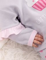 Baby Sweets 2 Teile Set Little Cupcake grau 3-6 Monate (68) - 5