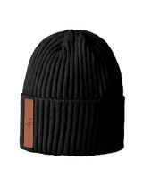 BabyMocs Beanie Mütze schwarz Onesize Eltern - 0