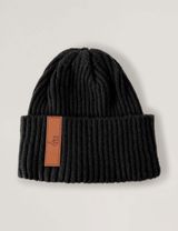 BabyMocs Beanie Mütze schwarz Onesize Eltern - 1