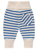 Ebbe Kids Hose Streifen beige Strong blue stripe 80 (9-12 Monate) - 1