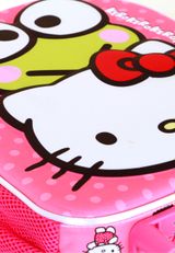 Hello Kitty Sanrio Funny-Small 3D Backpack with Wheels Rucksack 34x26x13 cm gruen Onesize Kinder - 4