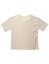 Fudo 3 Teile Set Streifen beige - 2