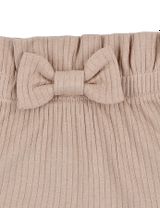 Lagarto Verde Hose Schleife Gerippt beige 56 (Neugeborene) - 1