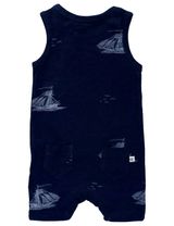 Ebbe Kids Strampler navy Navy Ships 86 (12-18 Monate) - 1