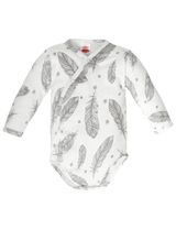 Makoma Body croisé Plume Volant 0-6 mois Blanc 3-6M (68 cm) - 0