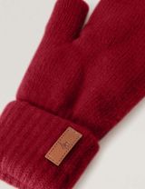 BabyMocs Handschuhe Fleece burgundy Onesize Eltern - 1