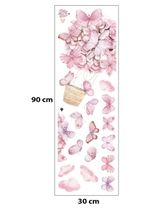 SIPO Wandaufkleber 90x30 cm Schmetterlinge - 1