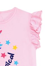 Denokids Unifarben pink 128 - 3