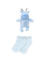 Rock A Bye Baby Boutique 4 pièces Ensemble Animaux sauvages Blanc 0-3M (62 cm) - 2