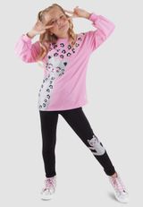 Zweiteiler Mädchen pink 110 - 7