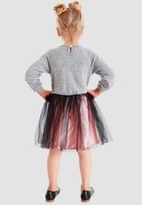 Denokids Meliert grau 104 - 4