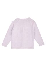 Green Cotten Strickjacke lila 80 - 1