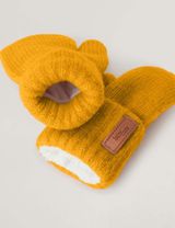 BabyMocs Handschuhe Fleece senfgelb Onsesize Babys - 2