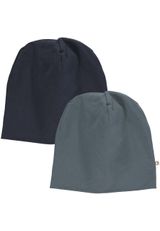 Müsli by Green Cotton Mütze Unifarben blau 128/134 - 0