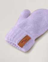 BabyMocs Handschuhe Fleece lila Onesize Kinder - 1