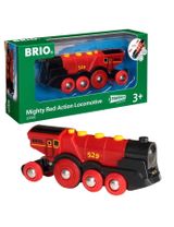 Brio Holzeisenbahn Rote Lola Batterielok World CE-zertifiziert 3,6x5x13,7 cm 3+ Jahre rot - 2