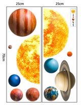 SIPO Wandaufkleber 90x30 cm Planeten - 1