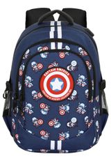 Marvel Captain America -PLUS Running Rucksack 34x46x21 cm dunkelblau Onesize Kinder - 1