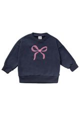 Müsli by Green Cotton Sweatshirt Unifarben dunkelblau 86 - 0