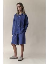 STUDIO FEDER Shorts navy/weiß X-Large - 3