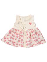 Baby Sweets Kleid Erdbeeren Little Strawberry creme - 1