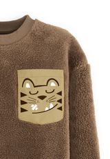 Sweatshirt Jungen braun 104 - 2