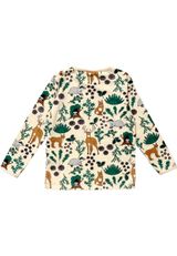 Villervalla Winter Forest Langarmshirt beige 140 - 1