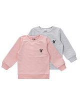 MaBu Kids 2 Teile Pullover Fairy grau 116 (5-6 Jahre) - 0