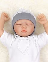 Baby Sweets Mütze Bär A Star Is Born Sterne weiß - 3