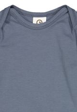 Müsli by Green Cotton Langarmbody Unifarben blau 92 - 2