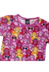Villervalla T-Shirt Affen pink 92 - 2