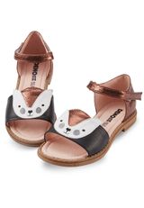 Denokids Girl Cat Sandale Mädchen schwarz 26 - 2