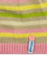 Aliap Mütze bunt rosa/beige/gelb 68 (3-6 Monate) - 2