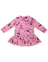 Villervalla Kleid Süßigkeiten rosa 116 (5-6 Jahre) - 0