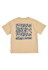 Green Cotton T-shirt braun 86 - 1