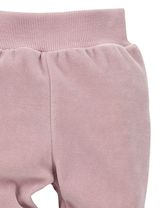 Pinokio Hose Velours rosa 56 (Neugeborene) - 1